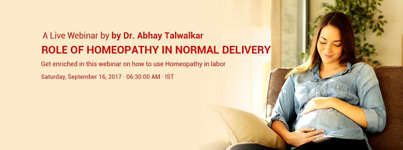 Role of Homeopathy in Normal Delivery by Dr. Abhay Talwalkar