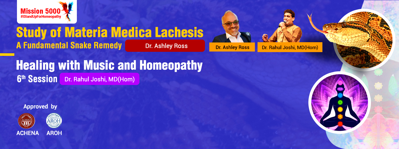Materia Medica of Lachesis & Healing with Music & Homeopathy
