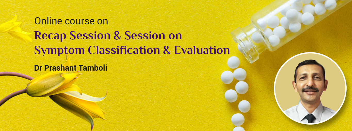 Bonus Recap Session 1 & Symptom Classification & Evaluation