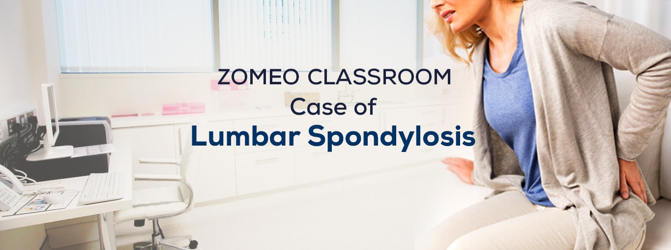 Case of Lumbar Spondylosis