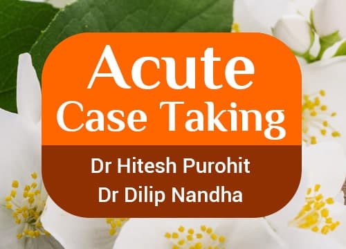 Acute Case Taking