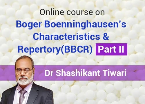 Boger Boenninghausen's characteristics and repertory - Part II