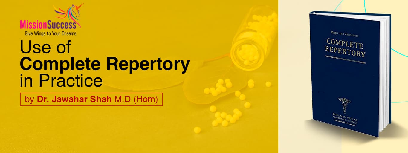 Mission Success: Use of Complete Repertory