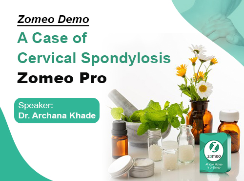 A Case of Cervical Spondylosis – Zomeo Pro