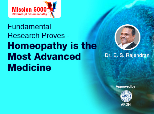 Fundamental Research Proves – Homeopathy is the Most Advanced Medicine