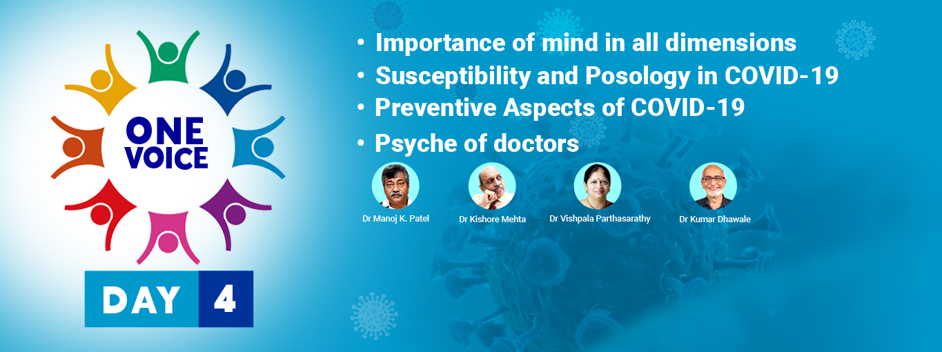 One Voice: Webinar Series on COVID-19 – Day 4