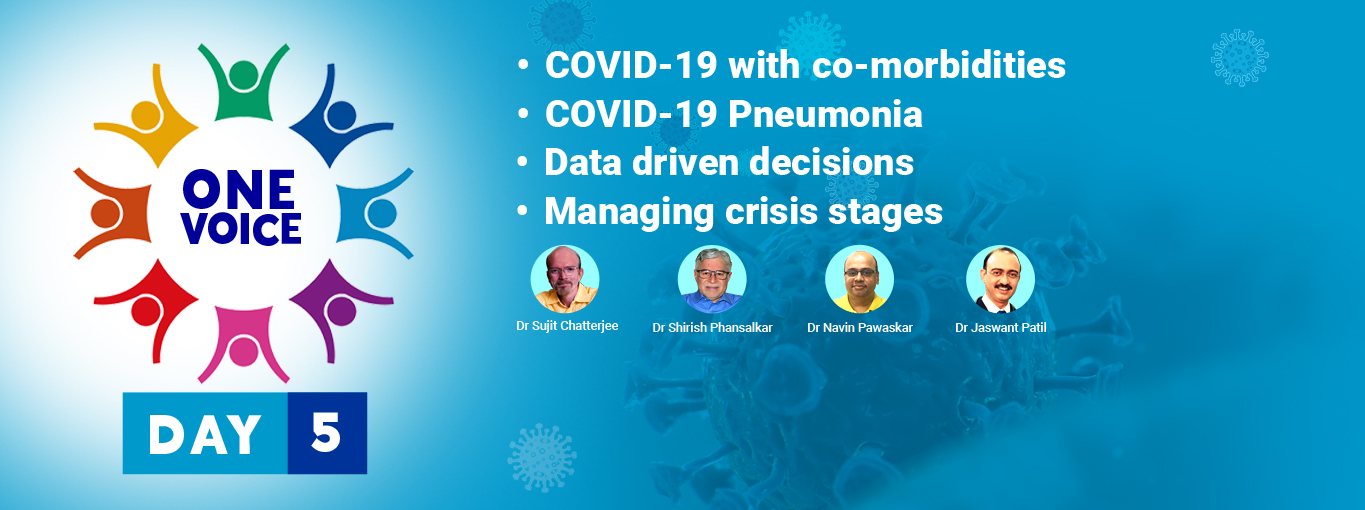 One Voice: Webinar Series on COVID-19 – Day 5
