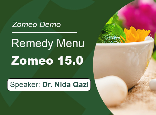 Remedy Menu – Zomeo 15.0