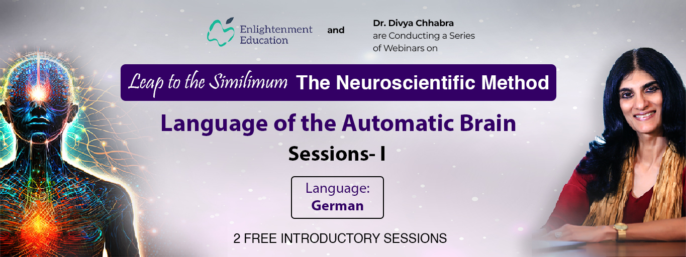The Language of the Automatic Brain – German